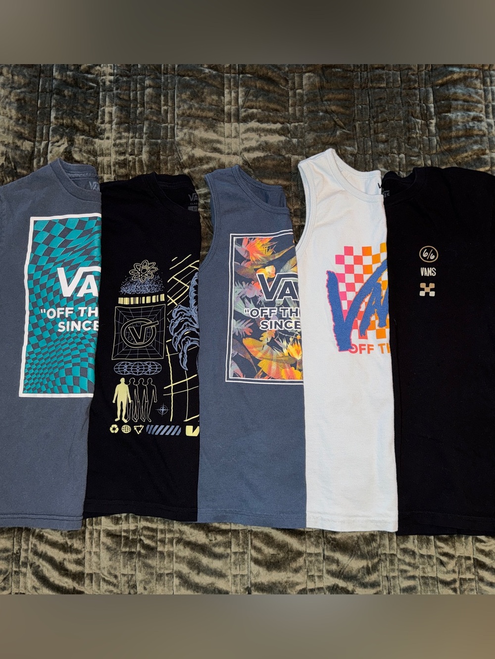 Vans Kids Tees/ Tops - Size Youth Small